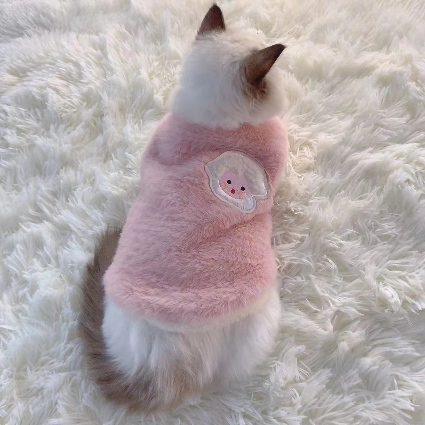 Plush Cozy Cat Sweater