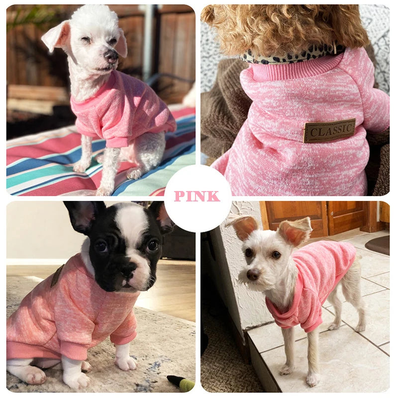 Knit Thermal Dog Sweater