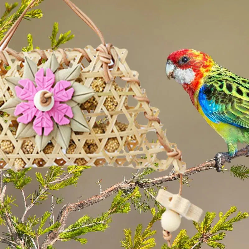 Parrot Cage Foraging Toy