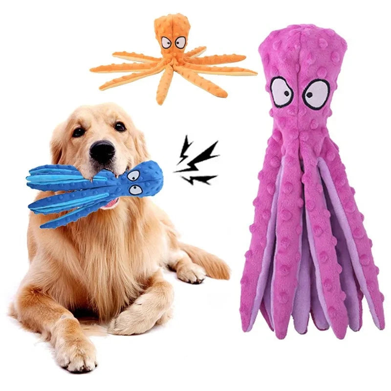 Chewable Octopus Dog Toy