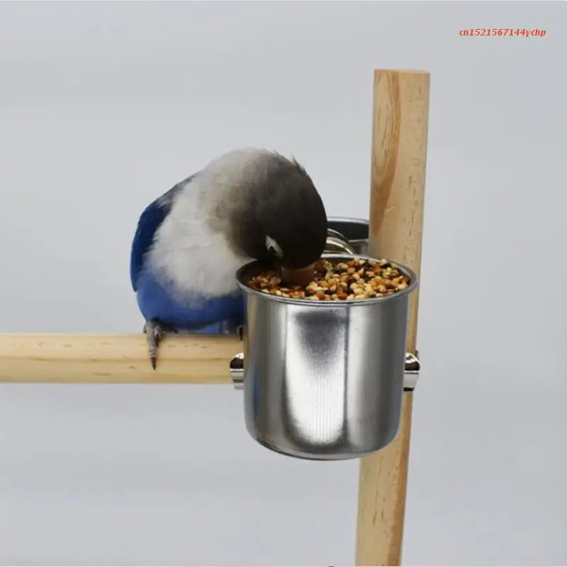 Twin Stainless Bird Feeder