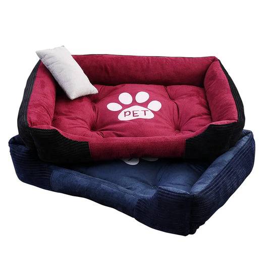 Plush Cozy Pet Bed