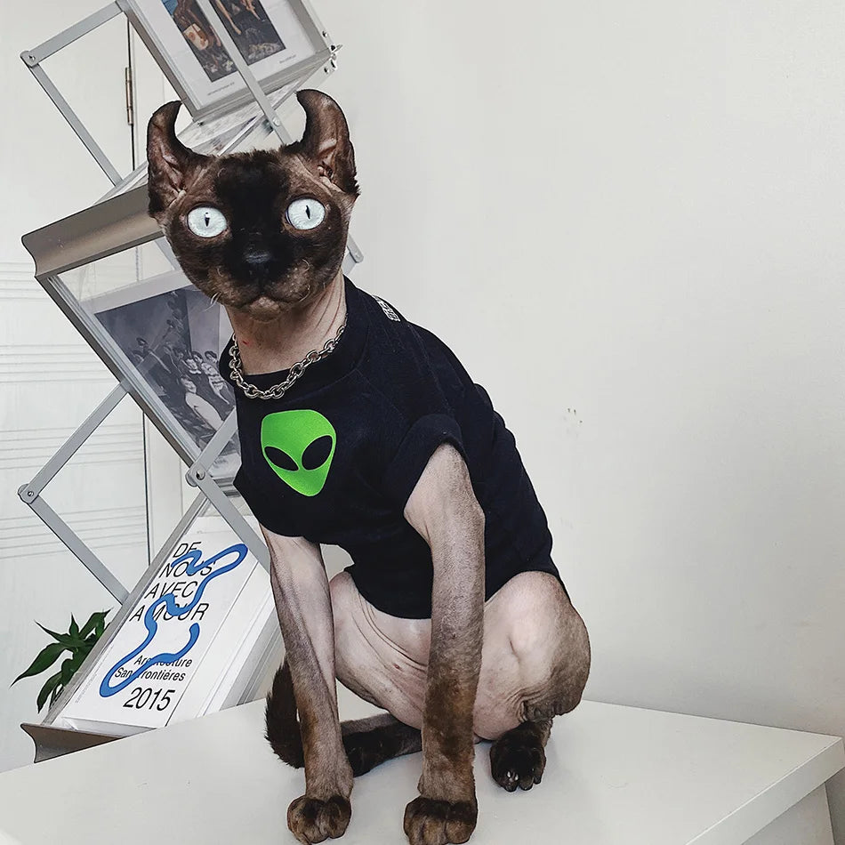 Cosmic Cat Alien Shirt