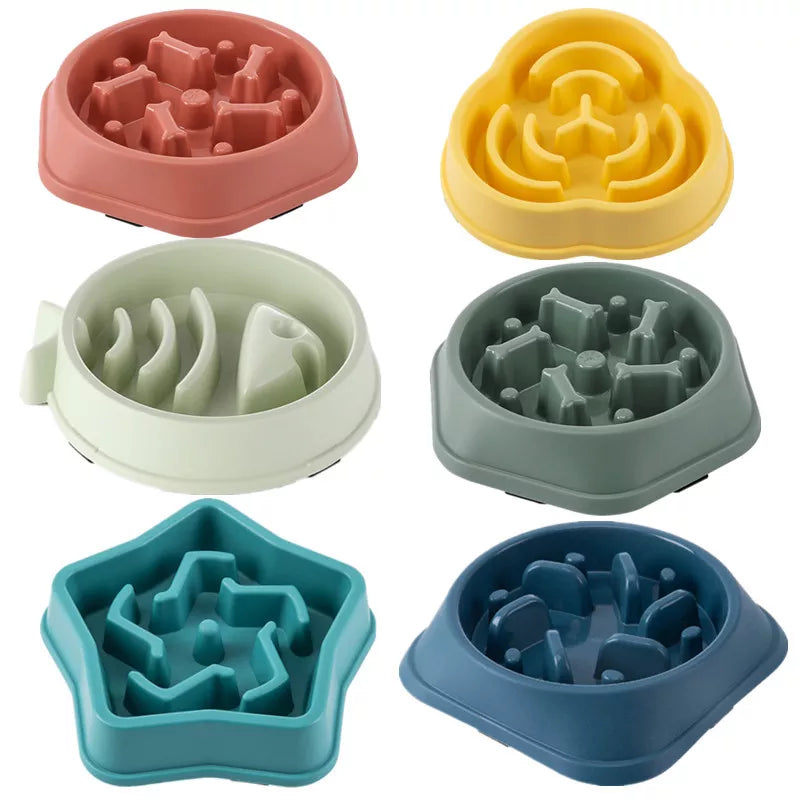 Anti Choking Dog Bowl for Slow Feeding