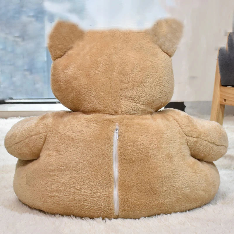 Plush Bear Pet Bed