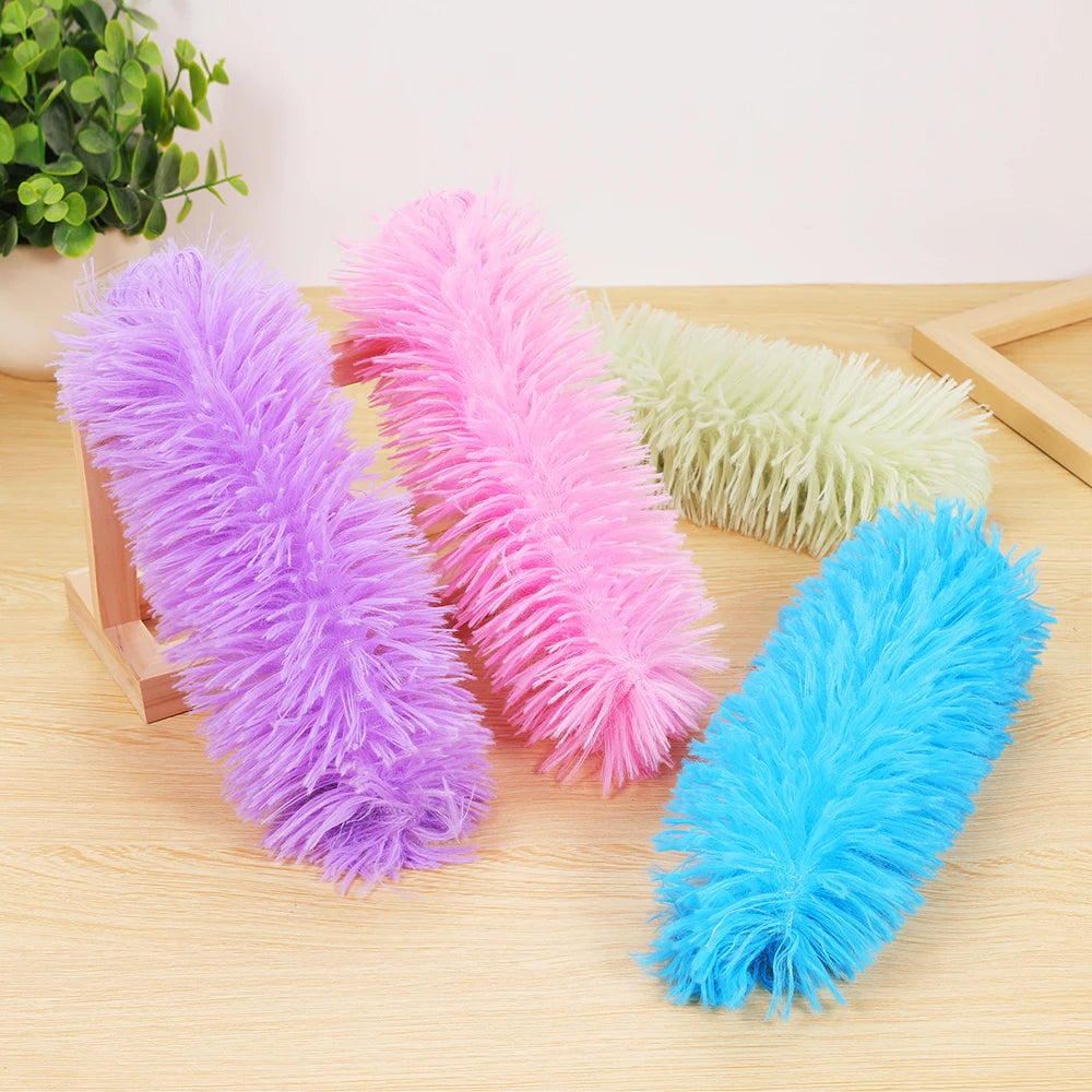 Furry Cylinder Cat Toy