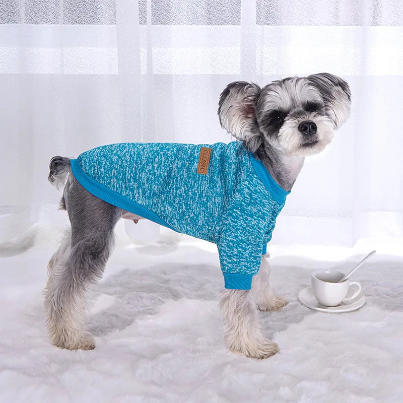 Knit Thermal Dog Sweater