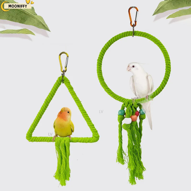 Bird Swing with Beads