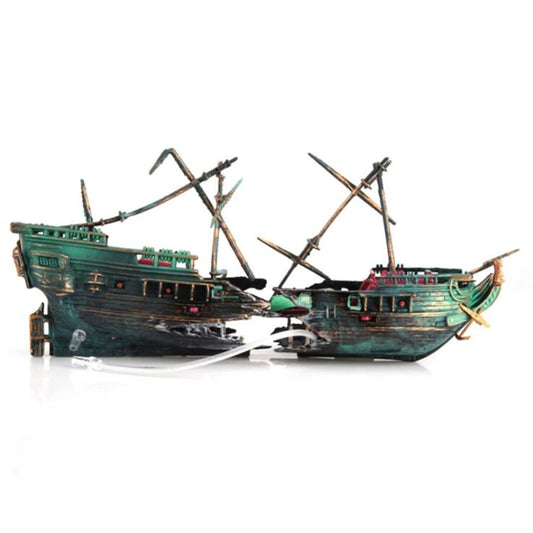 Pirate Ship Aquarium Decor