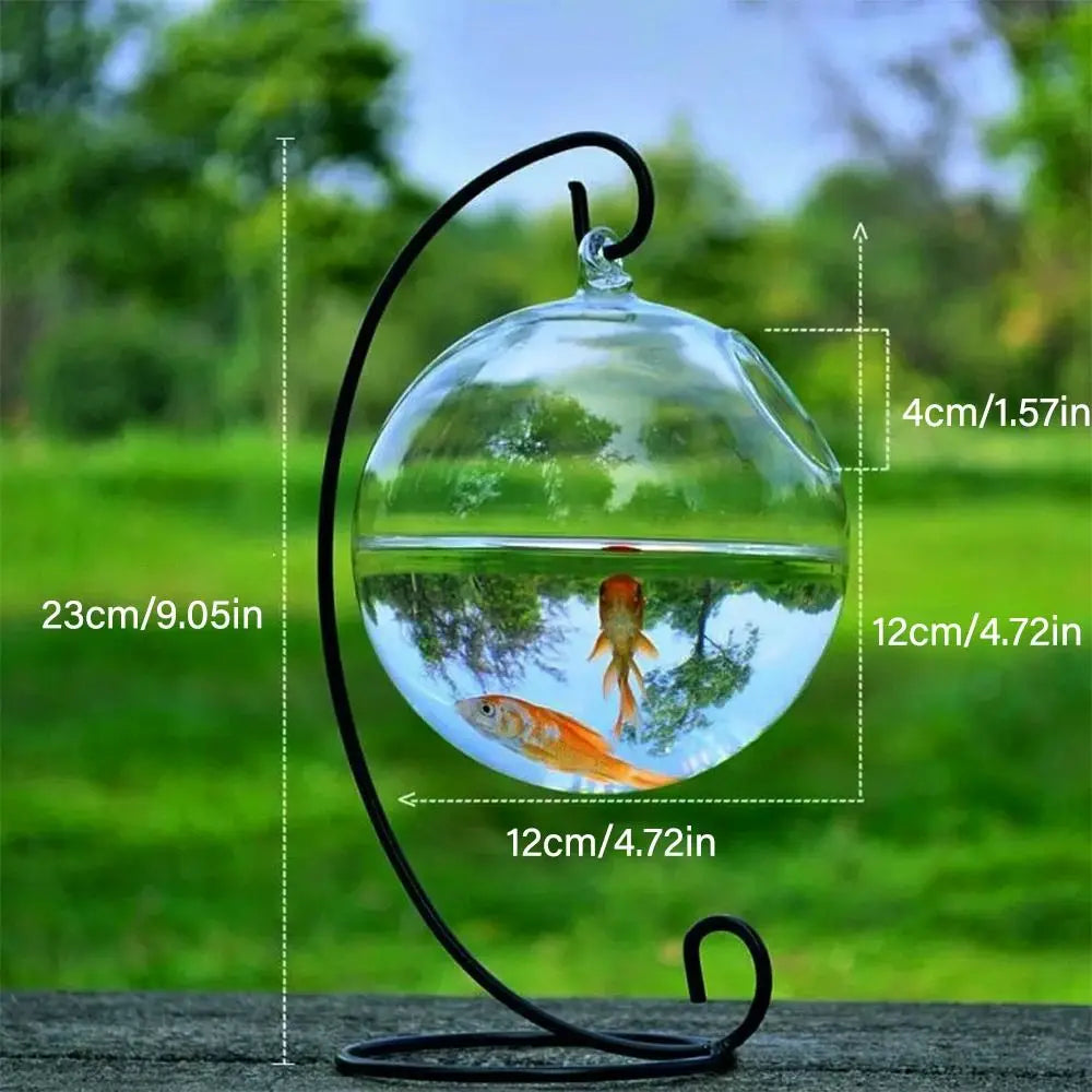 Decorative Hanging Fish Bowl