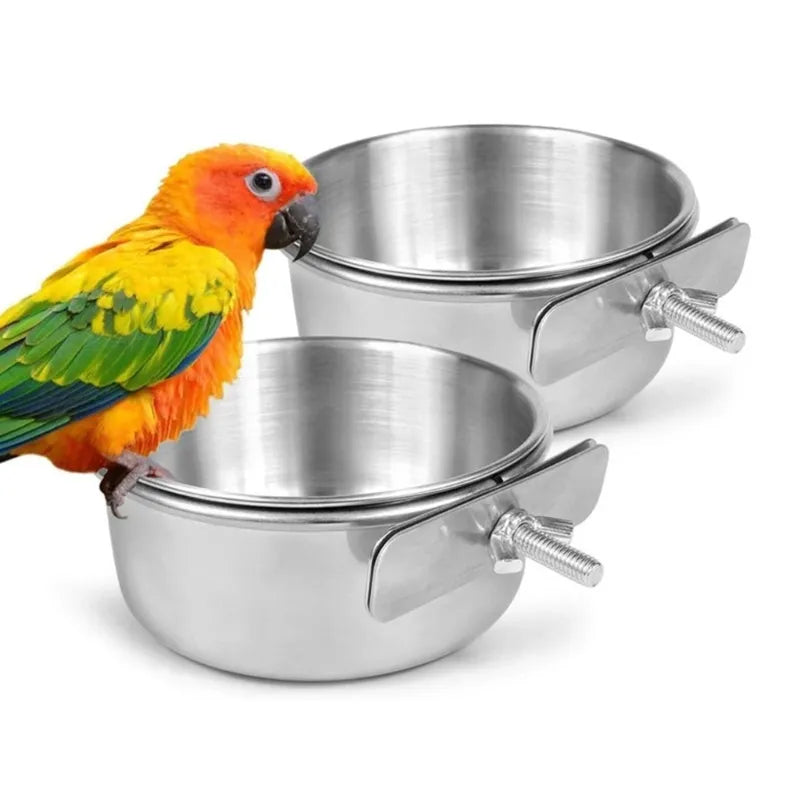 Stainless Steel Bird Bowl