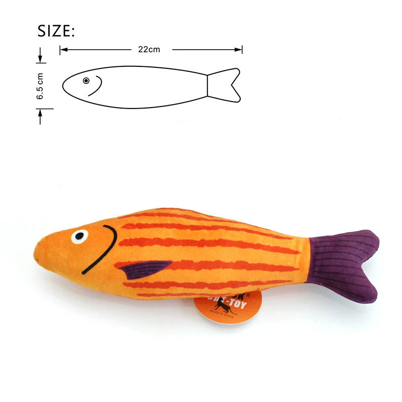 Fun Plush Fish Toy