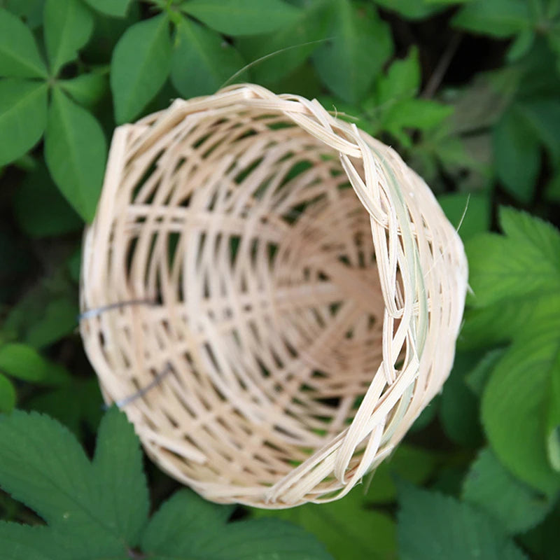 Woven Rattan Bird Nest