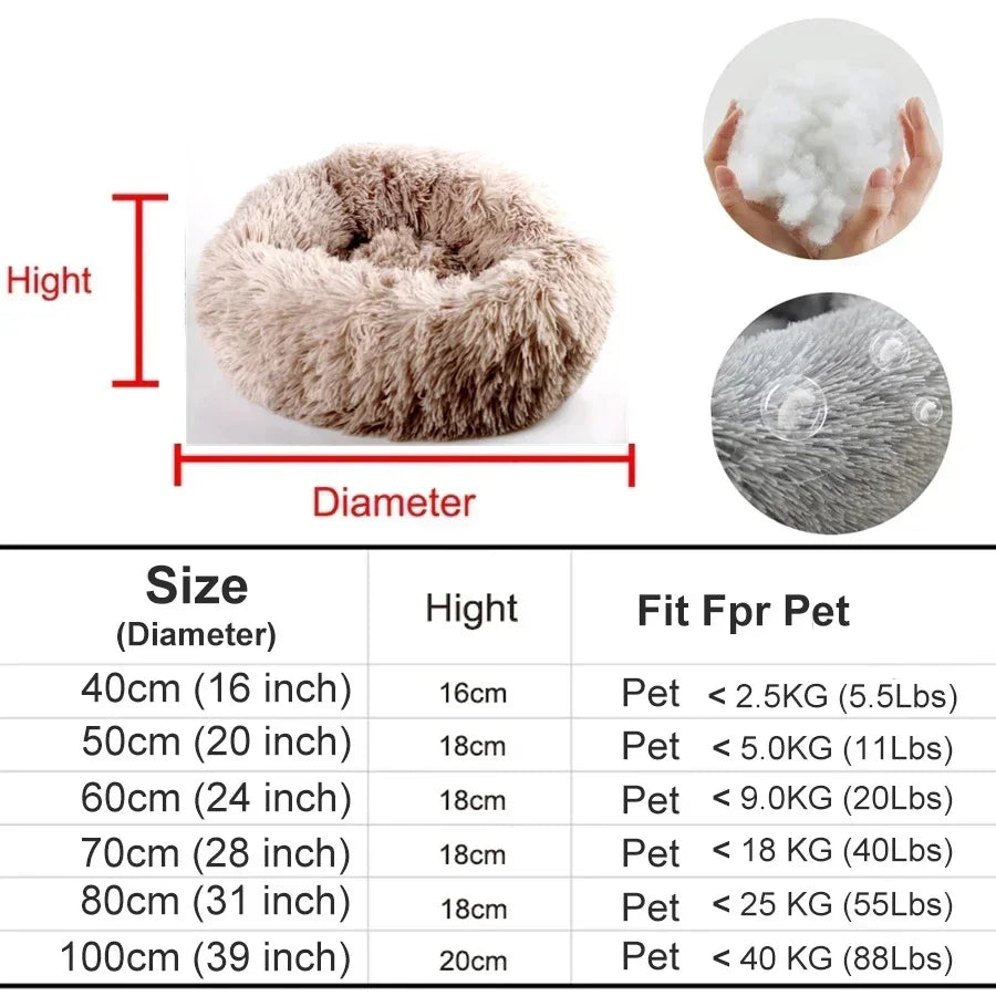 Plush Large Dog Bed