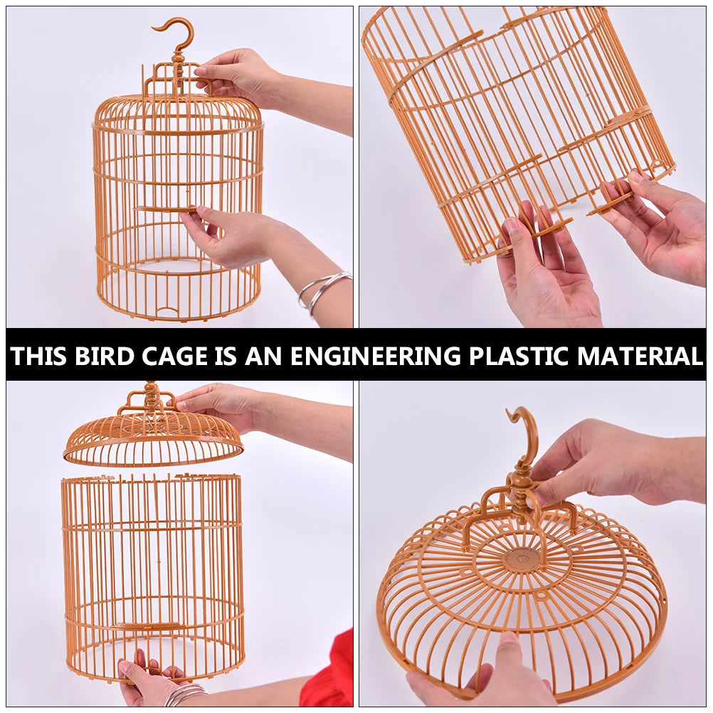 Elegant Round Birdcage Design