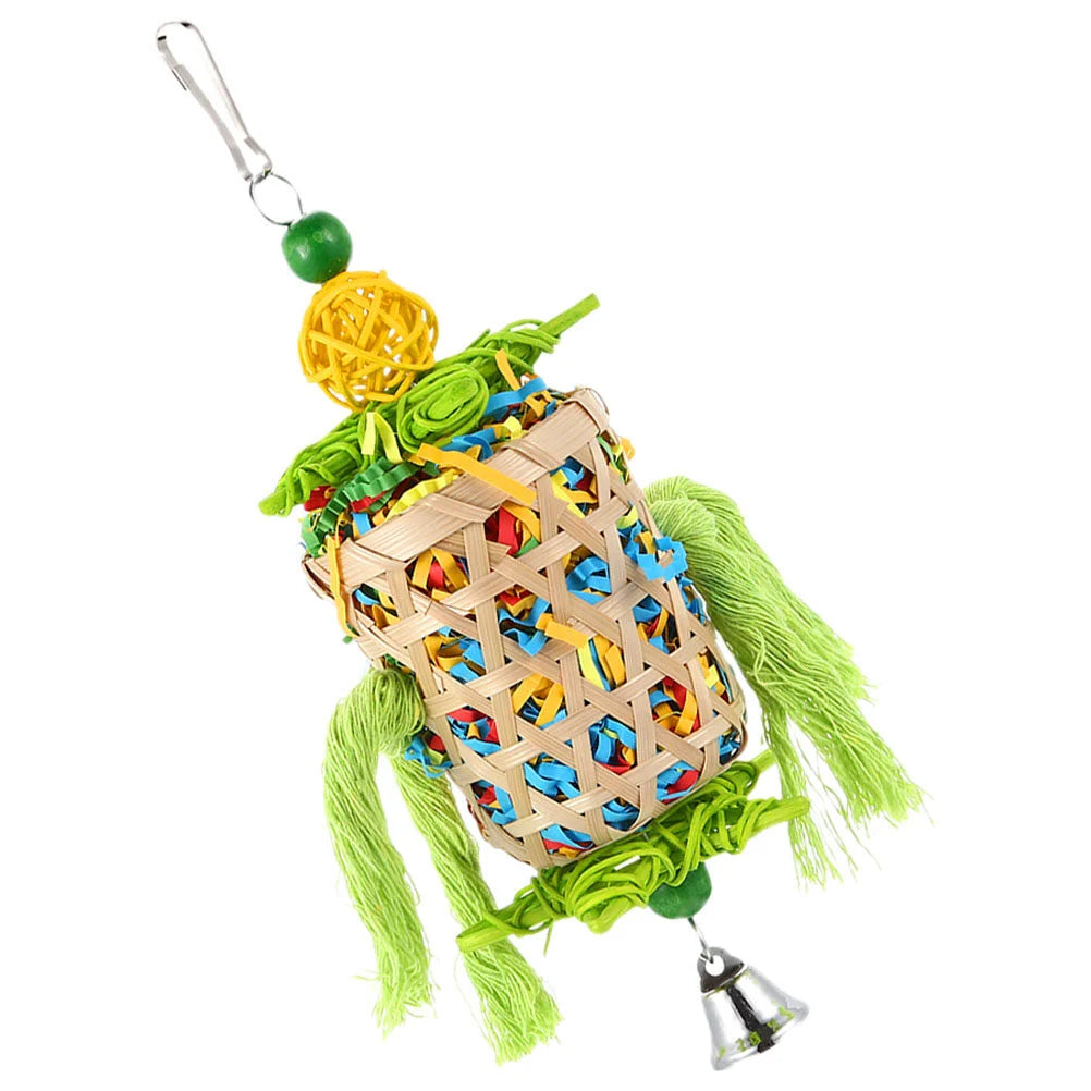 Parrot Foraging Cylinder Toy