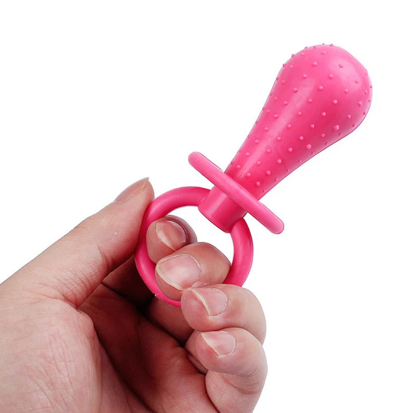 Rubber Pacifier Dog Toy