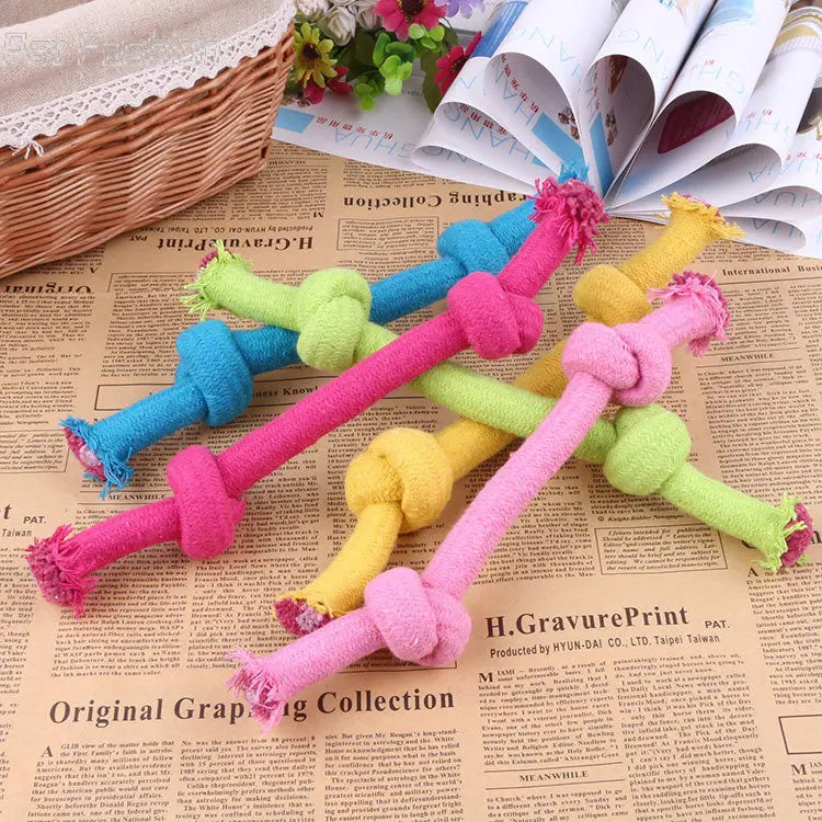 Colorful Dog Play Ropes Small and Large Sizes