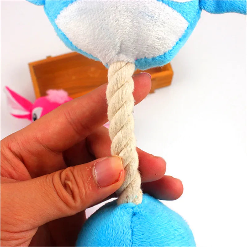 Cute Squeaky Plush Game For Small Dogs