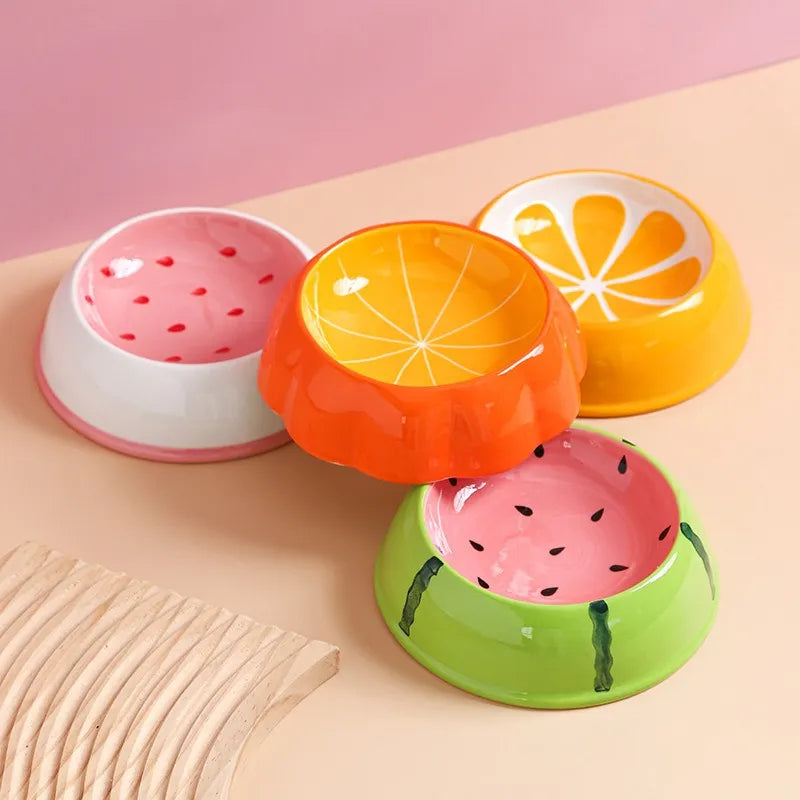 Fruity Watermelon Dog Bowl