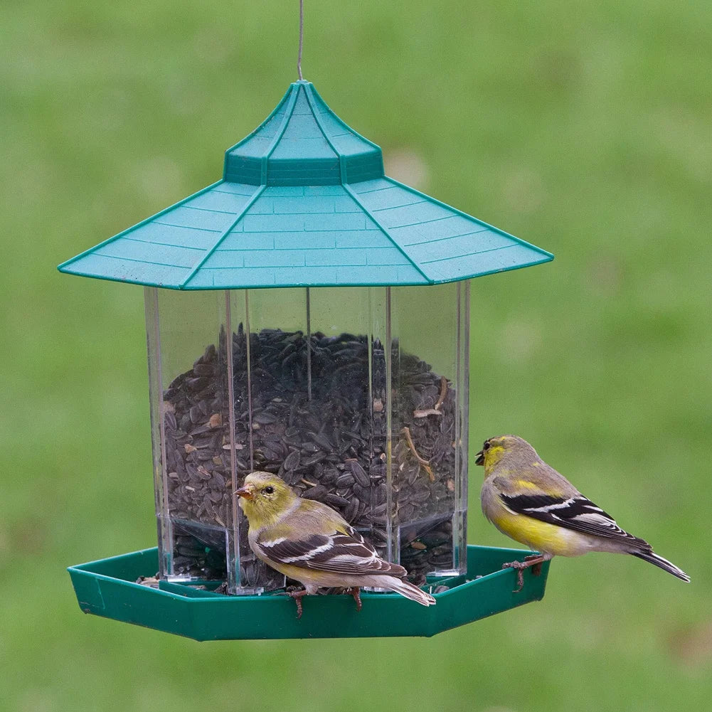 Rustic Garden Bird Feeder