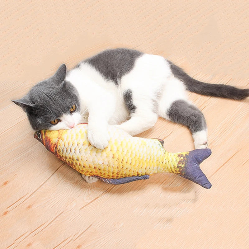 Realistic Fish Cat Toy