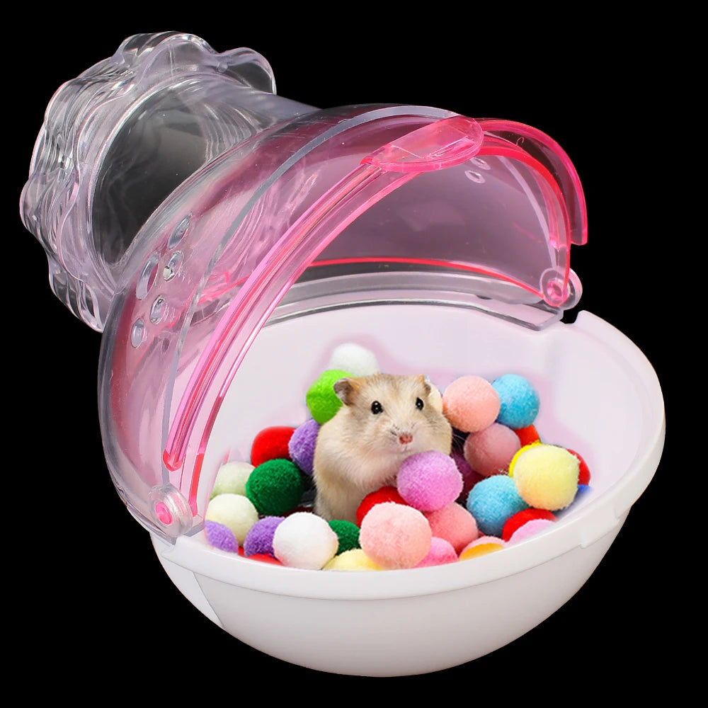 Clear Hamster Bath Chamber