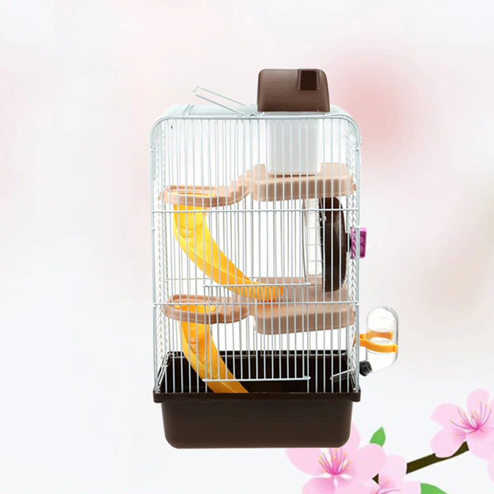 Multi Level Hamster Cage with Accessories