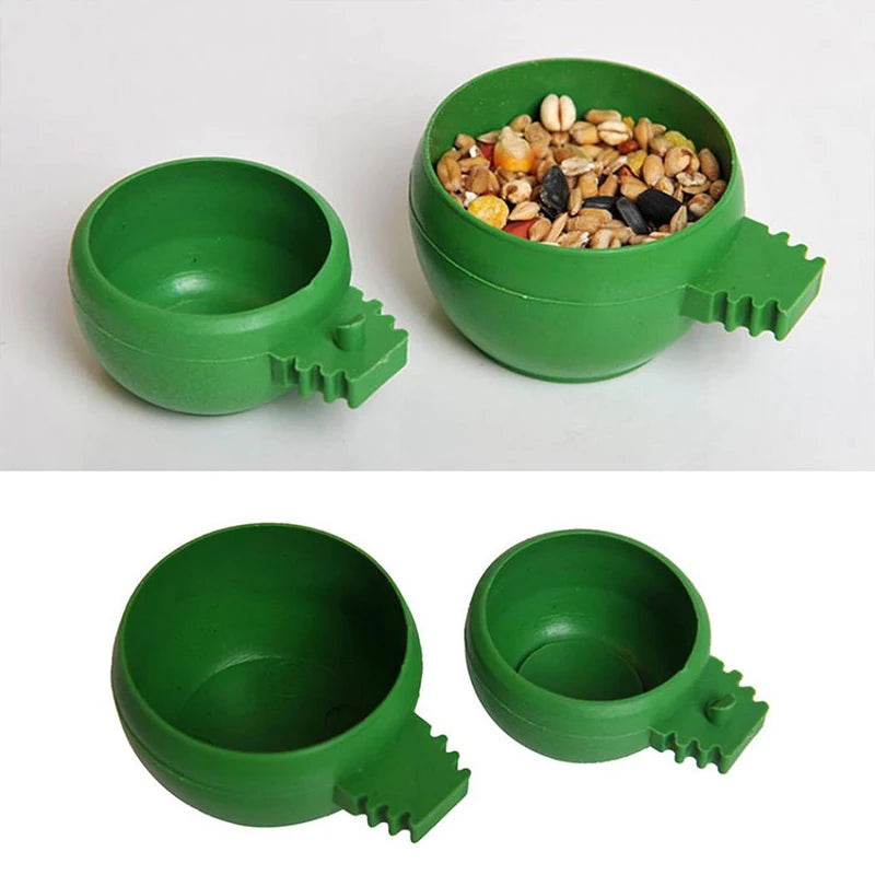 Green Clip-On Bird Feeder