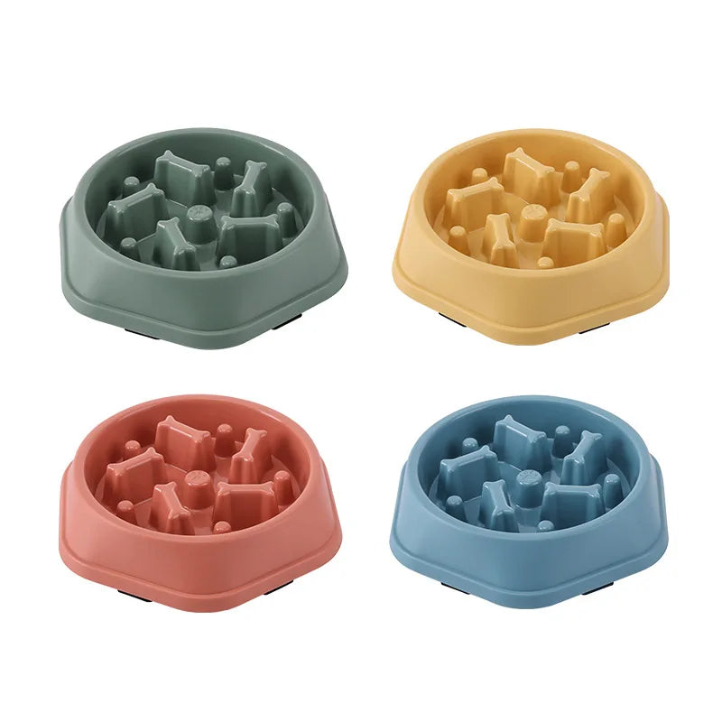 Anti Choking Dog Bowl for Slow Feeding