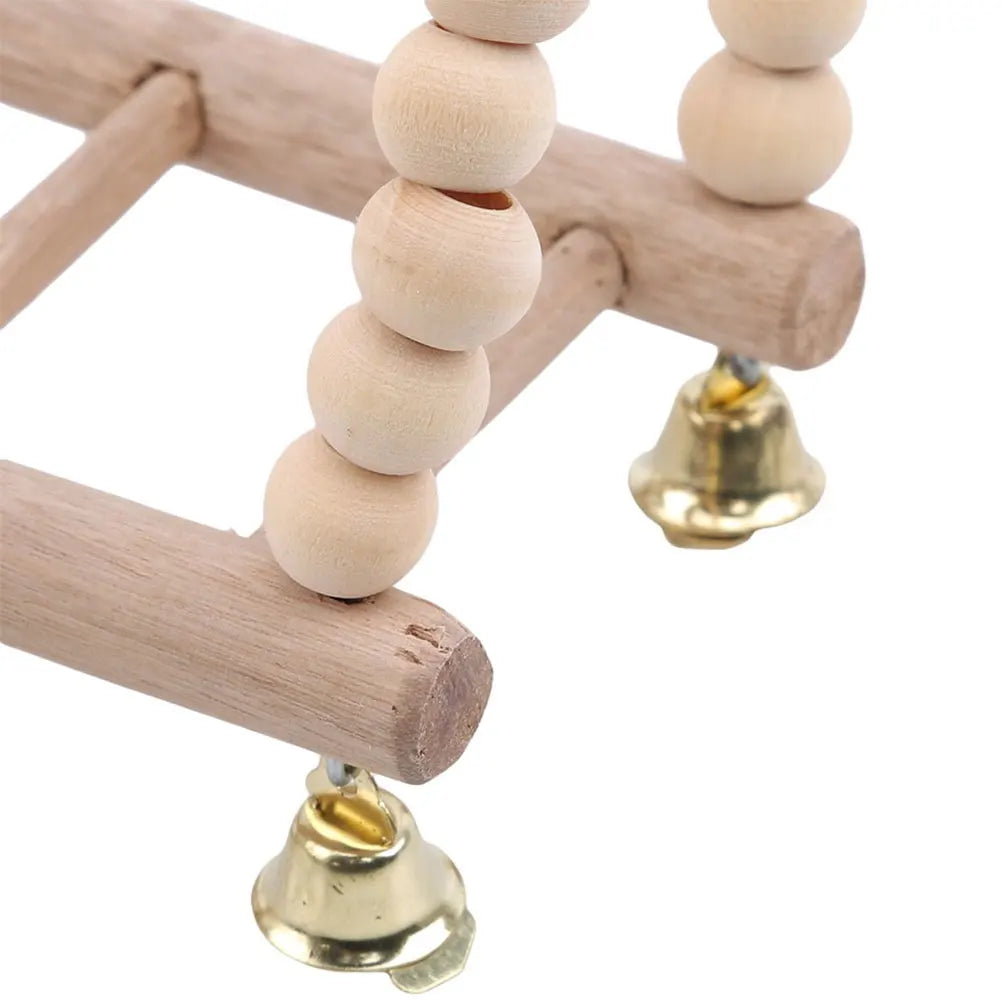 Beaded Parrot Play Ladder