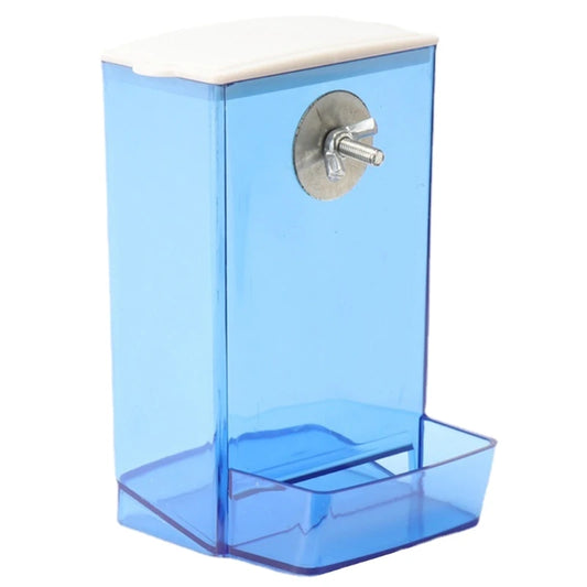 Transparent Bird Feeding Box