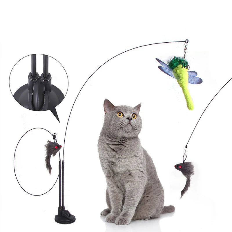 Feather Wand Cat Toy