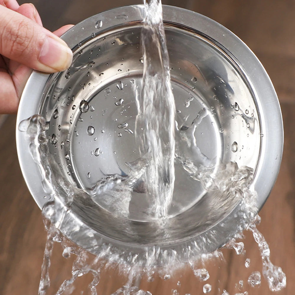 Raised Stainless Steel Bowls