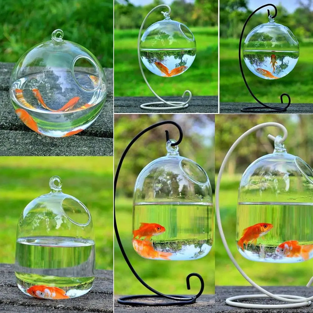 Decorative Hanging Fish Bowl