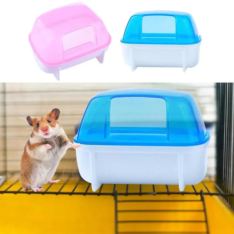 Compact Hamster Bath House