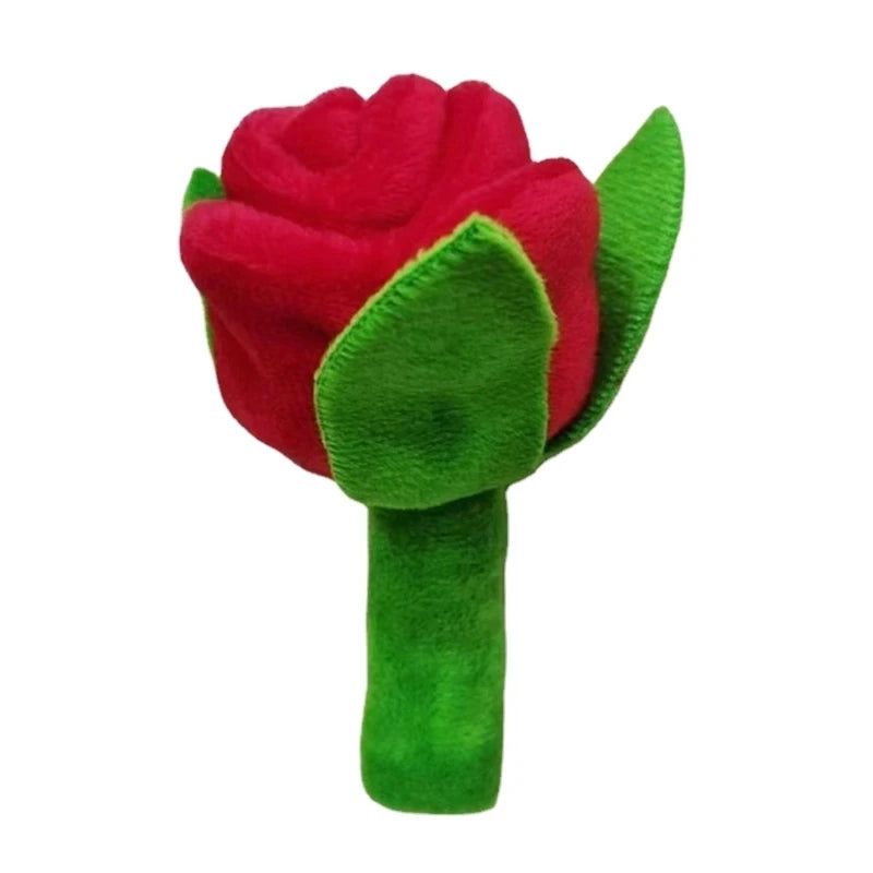 Plush Flower Dog Toy for Small Dogs