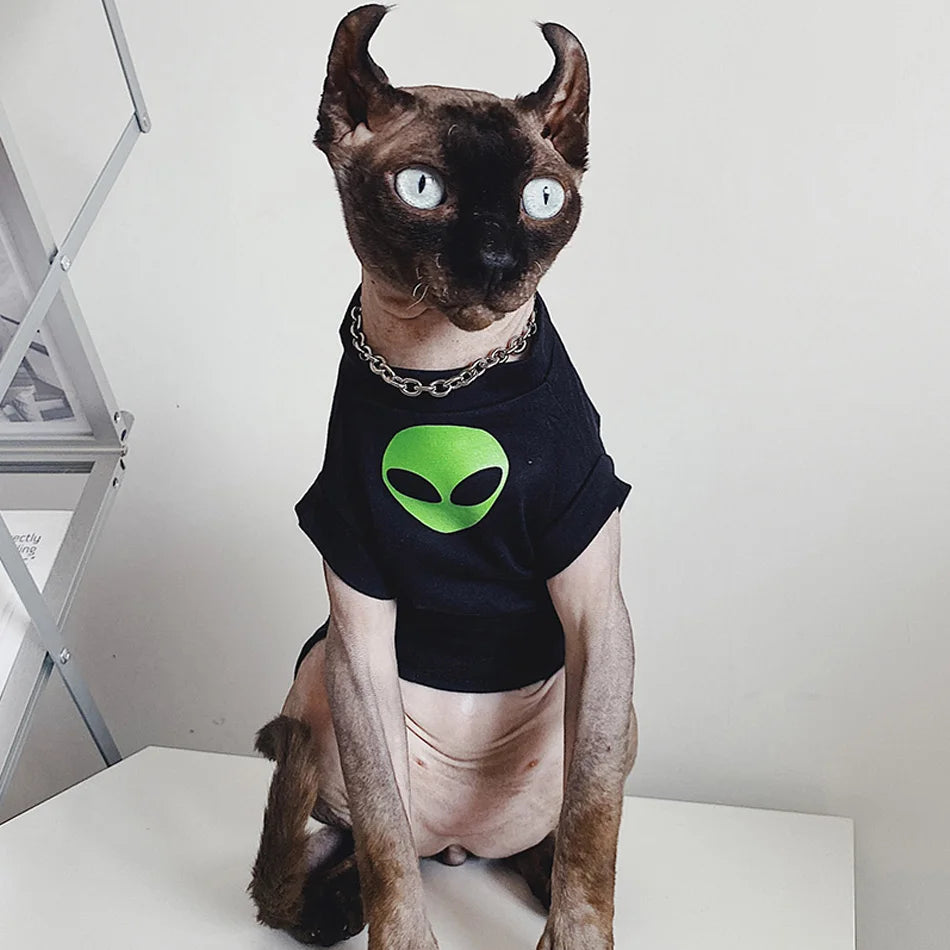 Cosmic Cat Alien Shirt