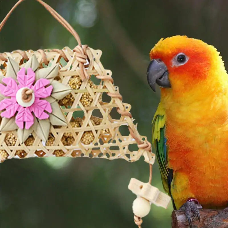 Parrot Cage Foraging Toy