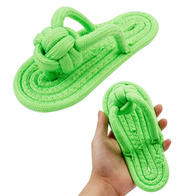 Cotton Slipper Dog Toy