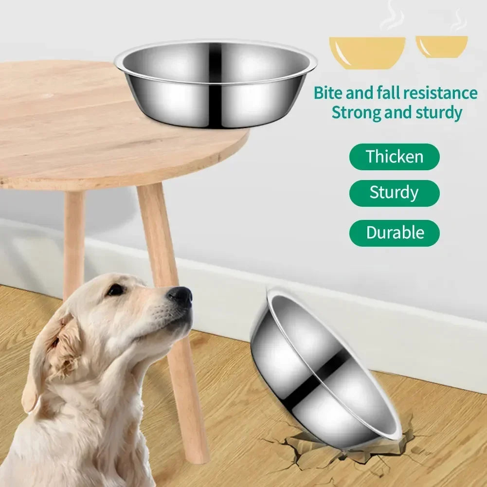 Large Capacity Dog Bowl for Water and Food