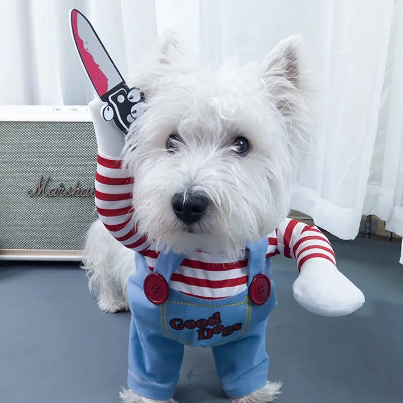 Chucky Dog Costume - Perfect for Halloween and Costume Parties