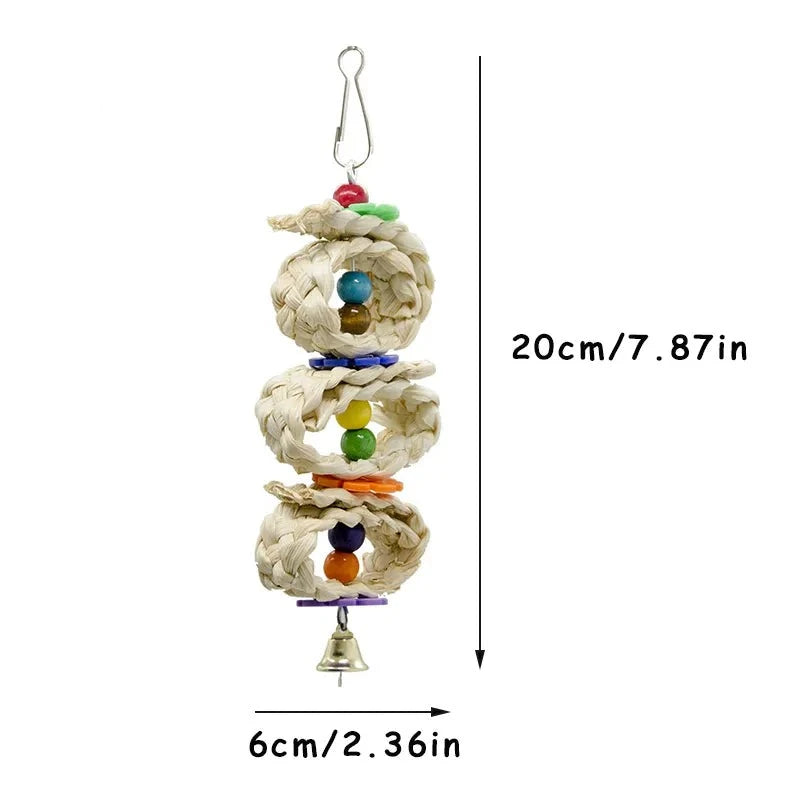 Braided Bird Rope Toy