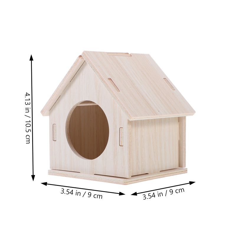 Charming Wooden Hamster House